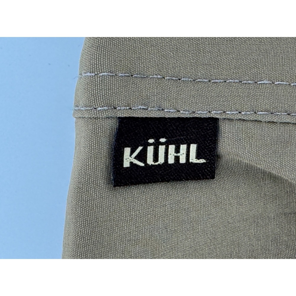 Kuhl Hiking Carpenter Cargo Pants 42x30 Mens Khaki Outdoor Travel‎ packable - Picture 9 of 15